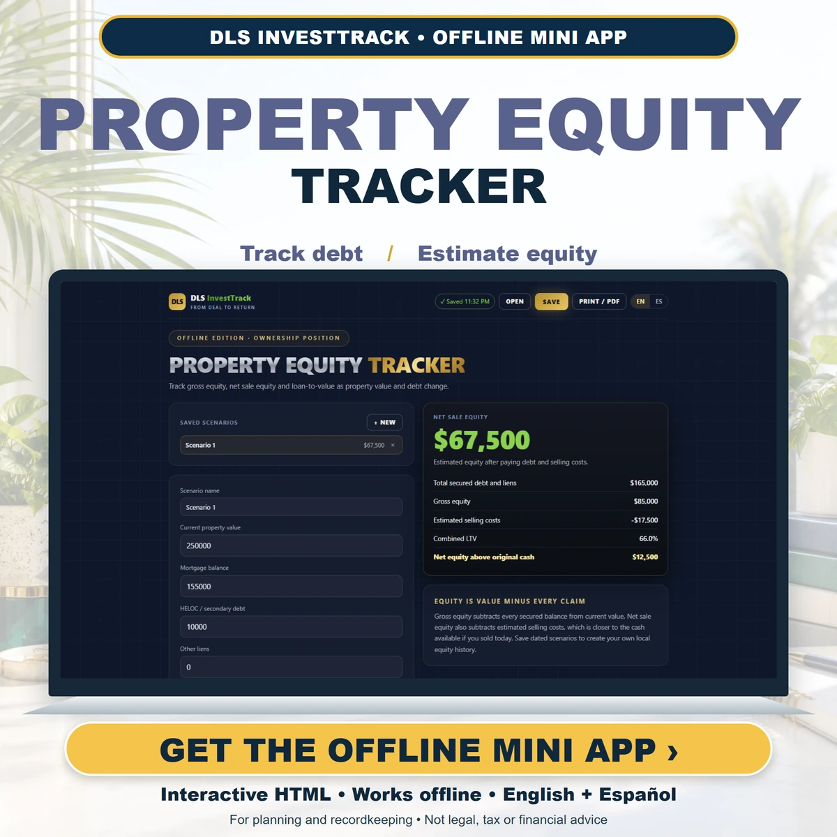 Property Equity Tracker