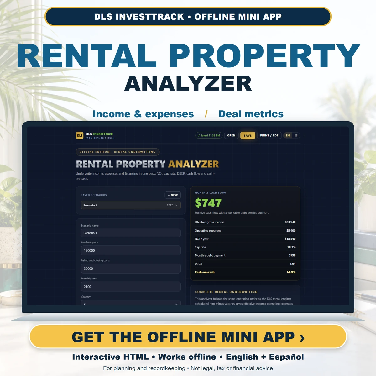 Rental Property Analyzer